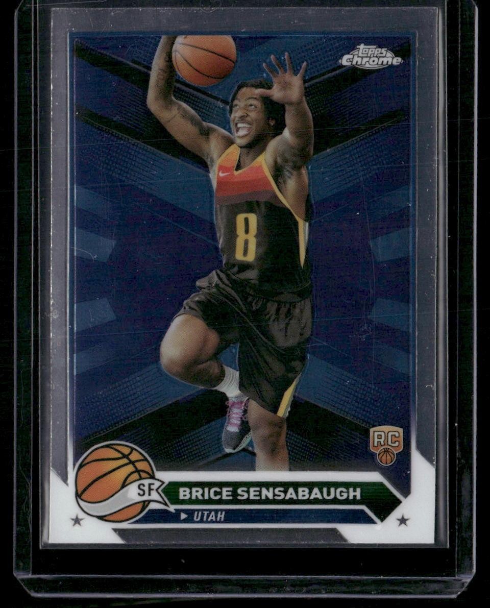 2023-24 Topps Chrome #73 Brice Sensabaugh