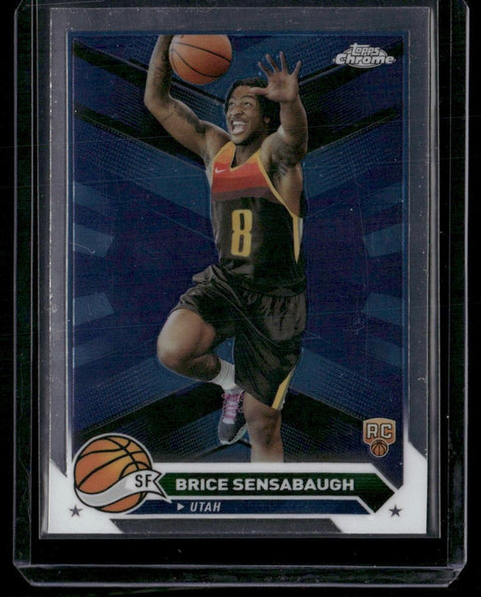 2023-24 Topps Chrome #73 Brice Sensabaugh