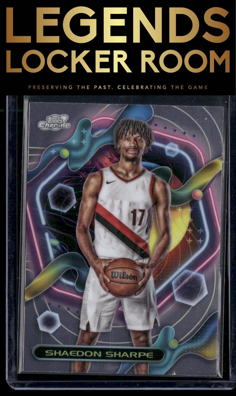2023-24 Topps Chrome Cosmic #103 Shaedon Sharpe