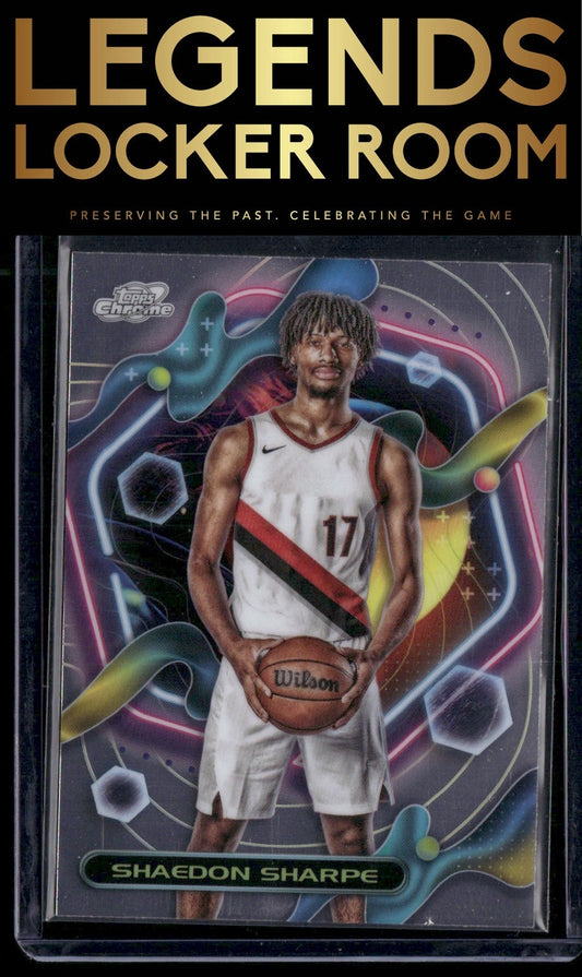 2023-24 Topps Chrome Cosmic #103 Shaedon Sharpe