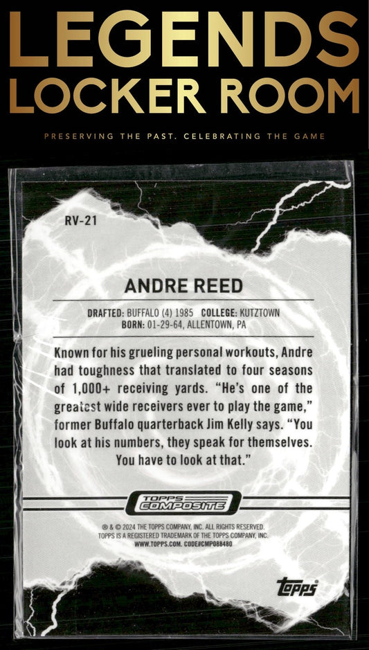 2023 Topps Composite #RV-21 Andre Reed Resurgence Voltaic