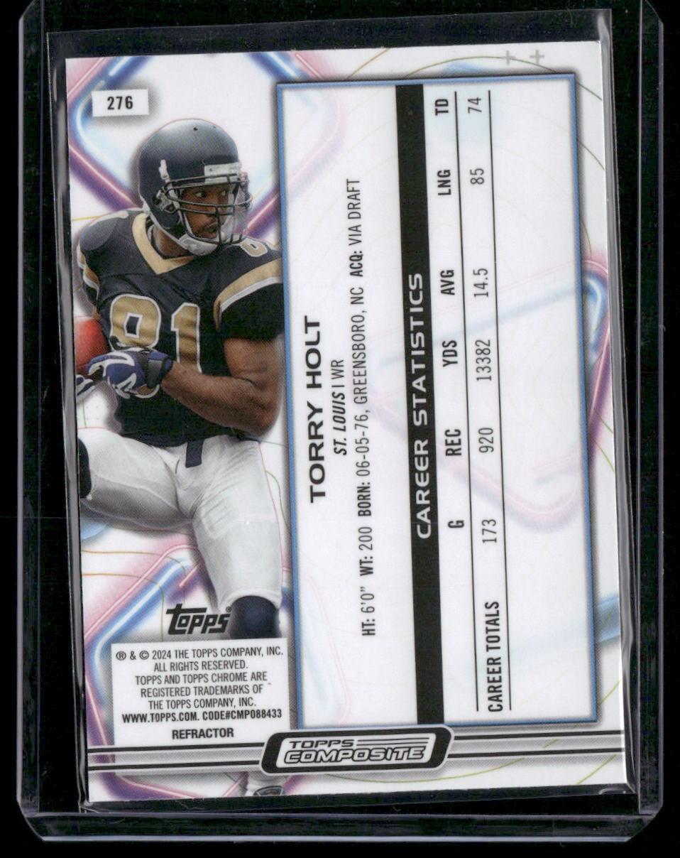 2023 Topps Composite #276 Torry Holt Cosmic Chrome Refractor