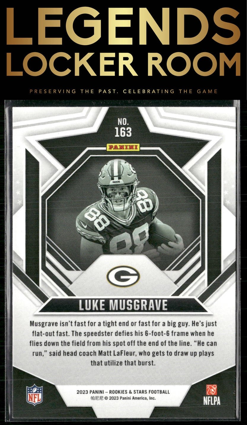 2023 Panini Rookies & Stars #163 Luke Musgrave