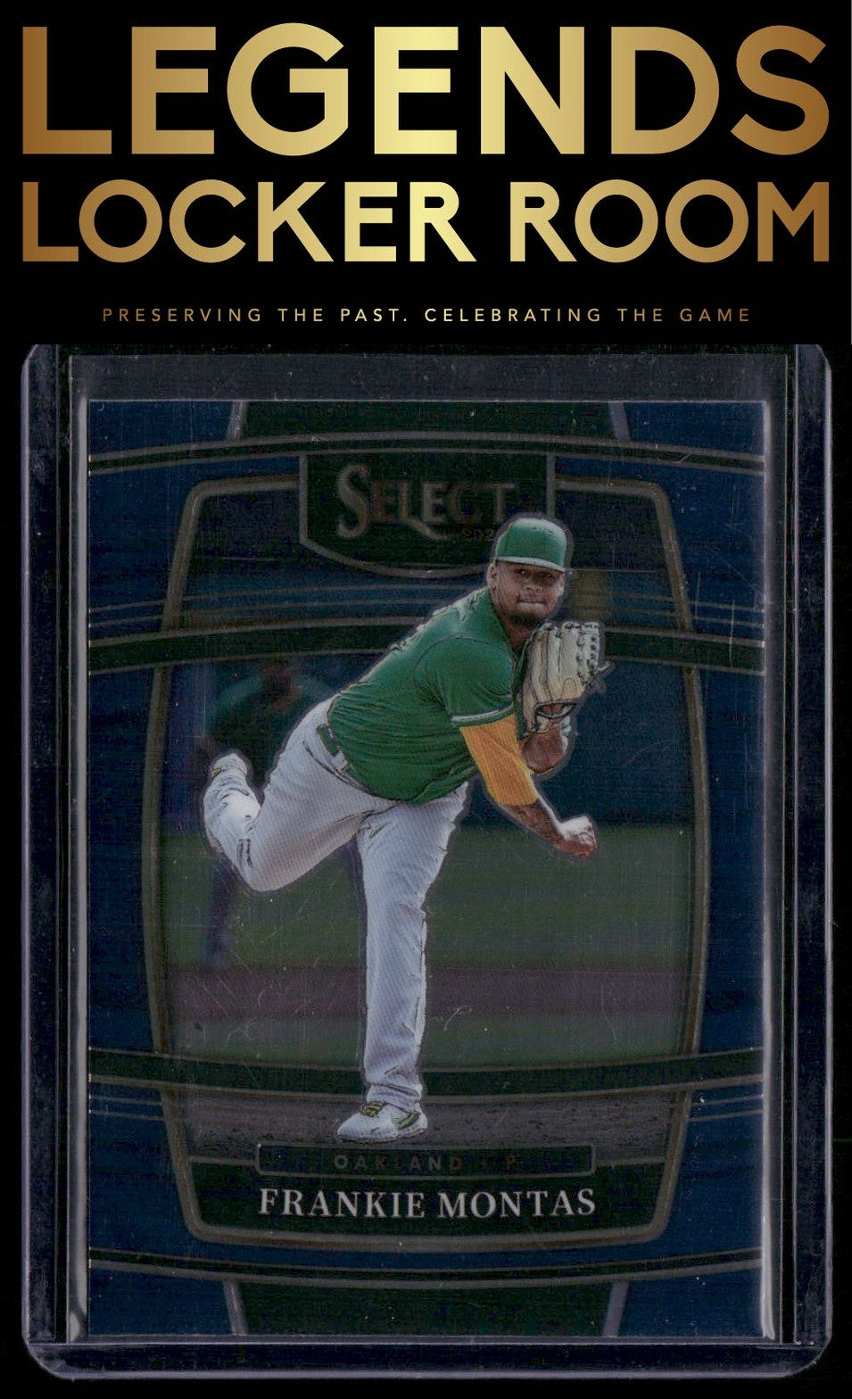 2022 Panini Select #66 Frankie Montas Blue Retail Base
