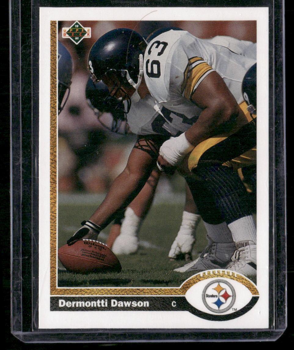1991 Upper Deck #328b Dermontti Dawson