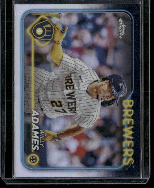 2024 Topps Chrome #126 Willy Adames Refractors