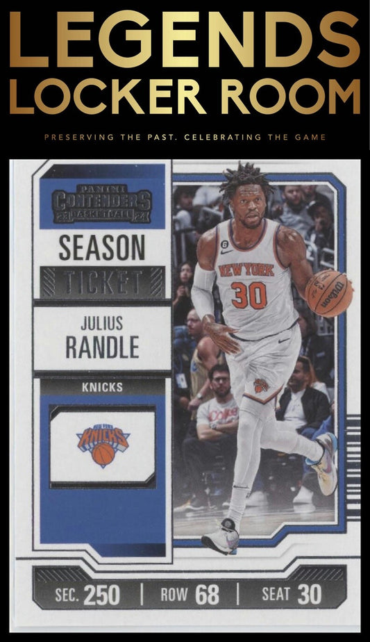 2023-24 Panini Contenders #18 Julius Randle Game Ticket Bronze