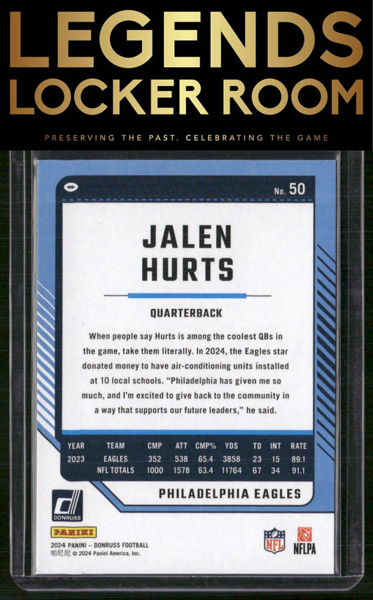 2024 Donruss #50 Jalen Hurts