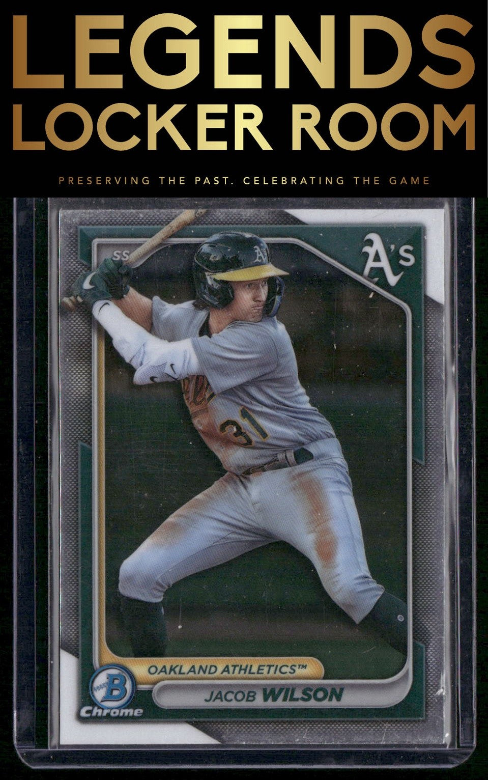 2024 Bowman #BCP-3 Jacob Wilson Chrome Prospects