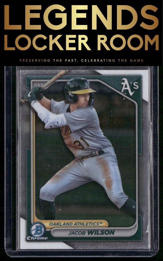 2024 Bowman #BCP-3 Jacob Wilson Chrome Prospects