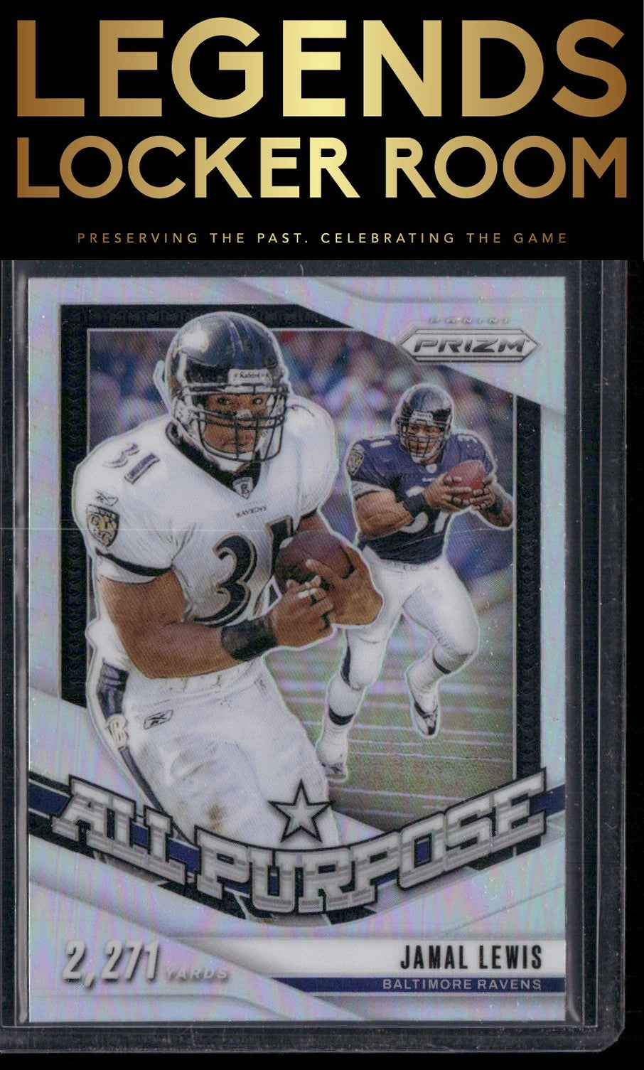 2024 Panini Prizm #10 Jamal Lewis All Purpose Silver Prizm