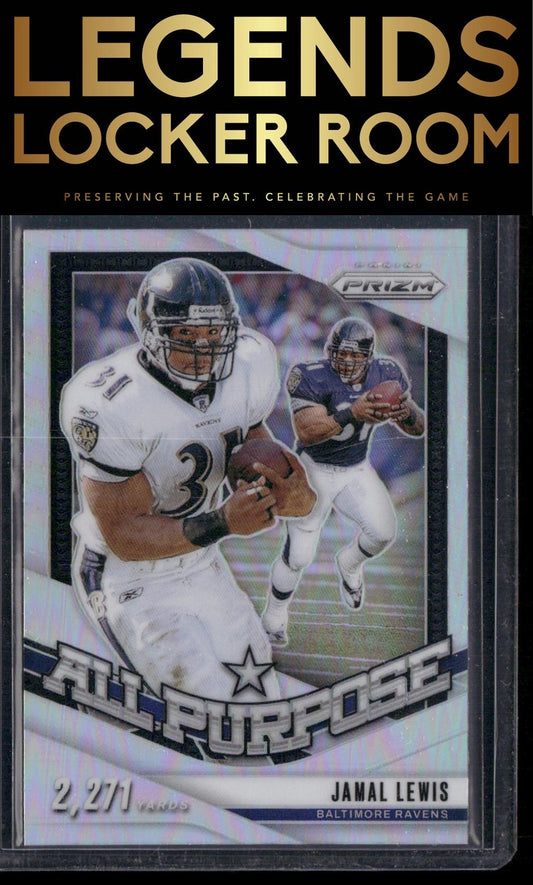 2024 Panini Prizm #10 Jamal Lewis All Purpose Silver Prizm