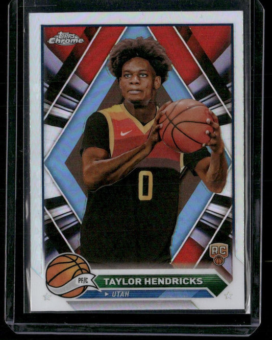 2023-24 Topps Chrome #147 Taylor Hendricks Refractors