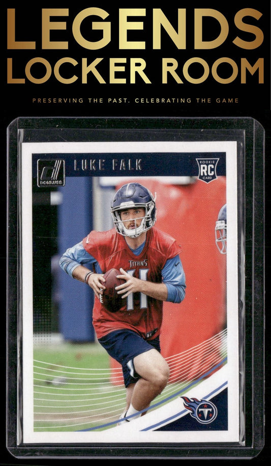 2018 Donruss #382 Luke Falk
