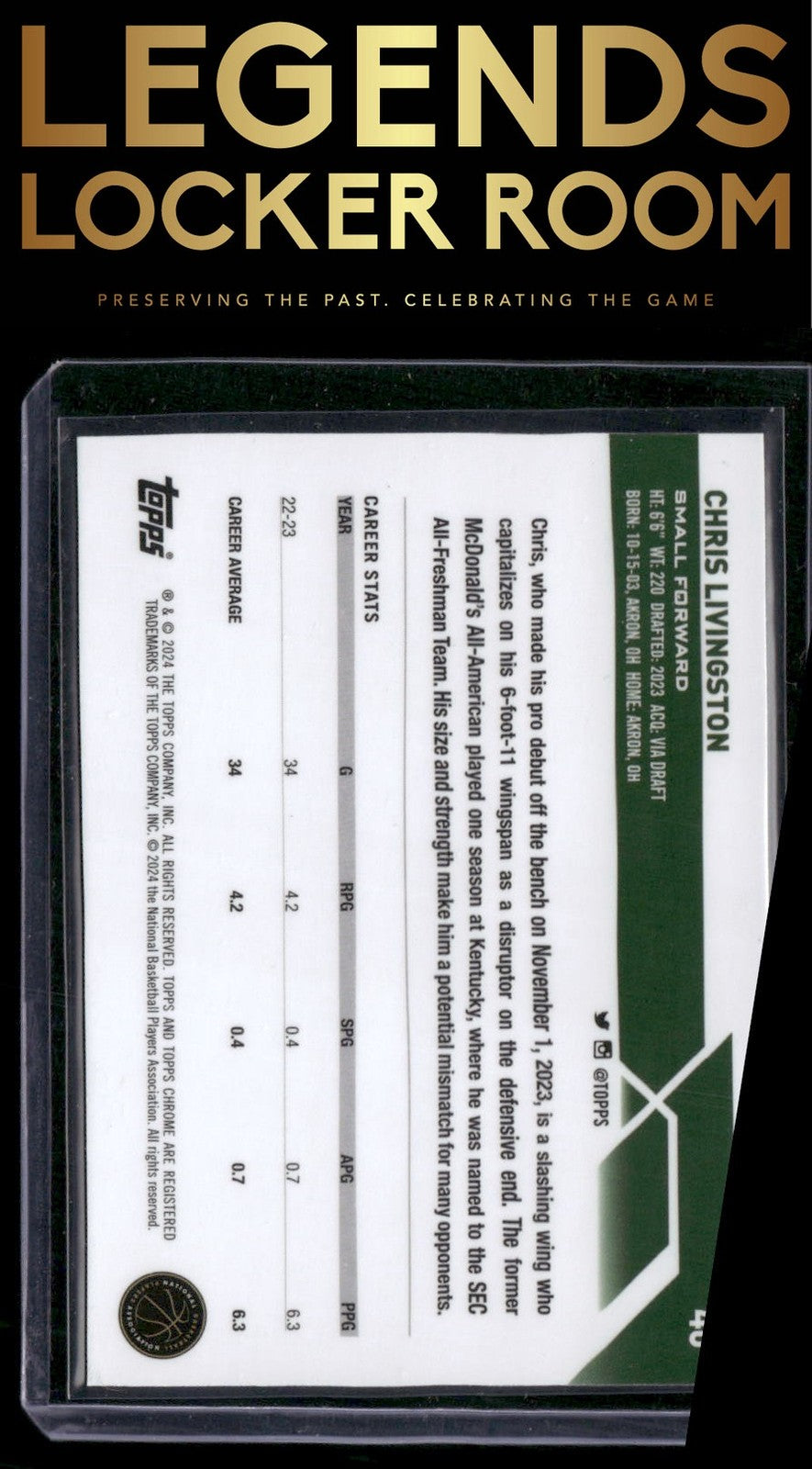 2010 Choice Norfolk Tides #NNO Metropolitan Memorial Park