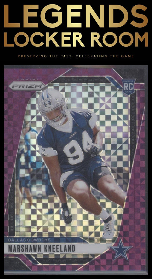2024 Panini Prizm #373 Marshawn Kneeland Purple Power #/49