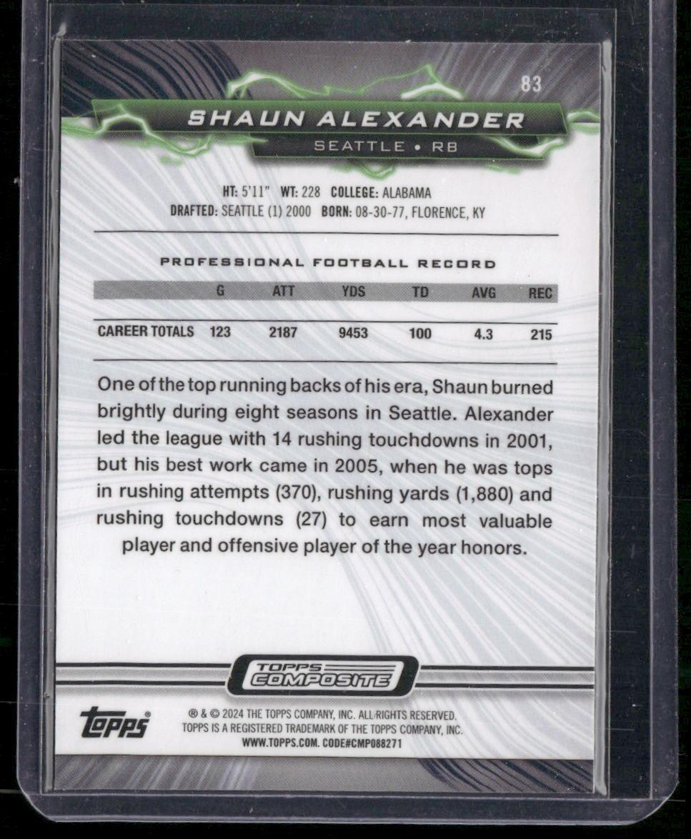 2023 Topps Composite #83 Shaun Alexander