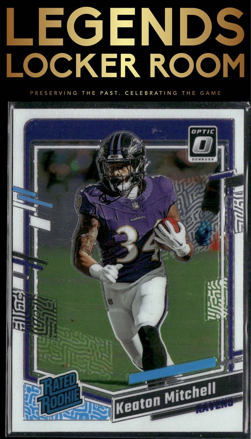 2023 Donruss Optic #207 Keaton Mitchell
