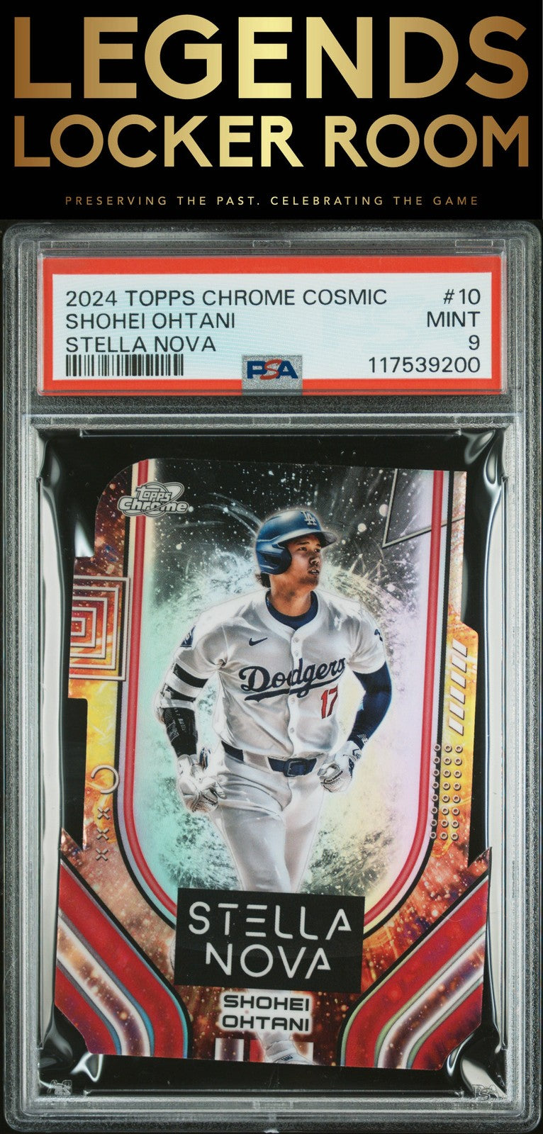 2024 Topps Chrome Cosmic Stella Nova #10 Shohei Ohtani PSA 9