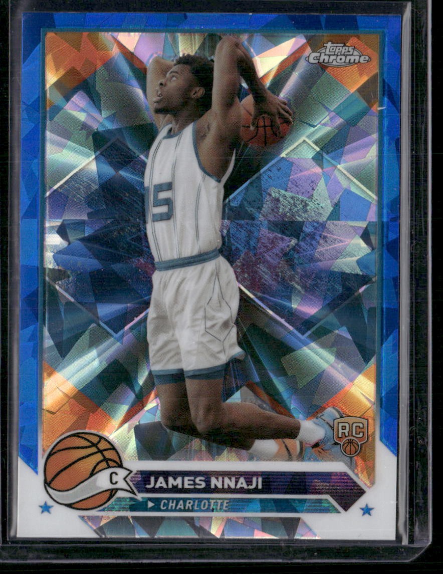 2023-24 Topps Chrome Sapphire #173 James Nnaji