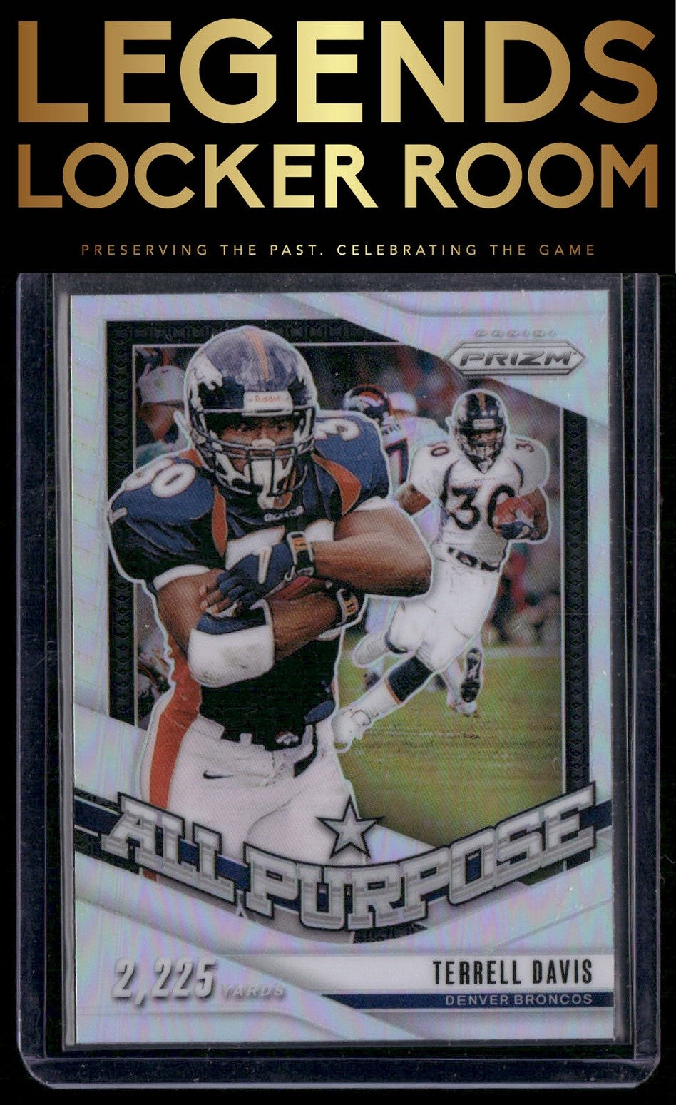 2024 Panini Prizm #12 Terrell Davis All Purpose Silver Prizm