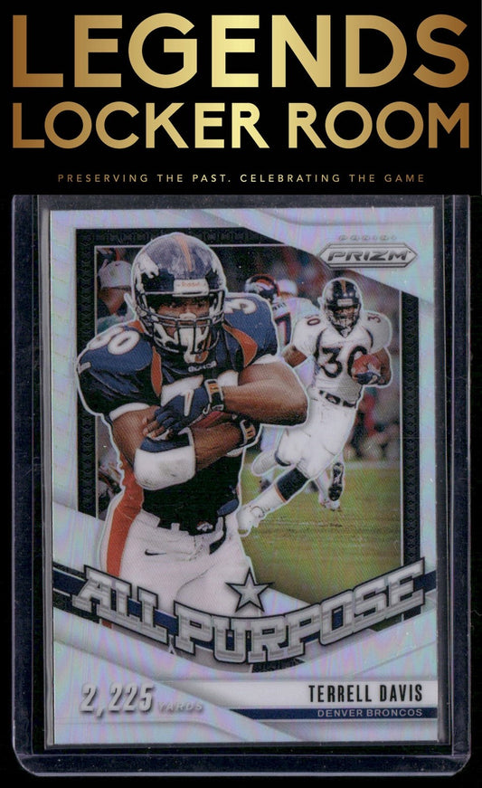 2024 Panini Prizm #12 Terrell Davis All Purpose Silver Prizm