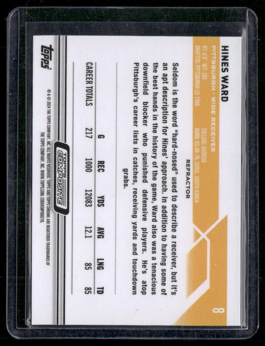 2023 Topps Composite #8 Hines Ward Refractor