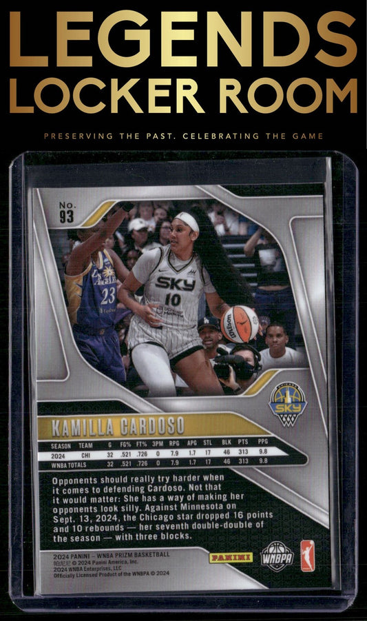 2024 Panini Prizm WNBA #93 Kamilla Cardoso