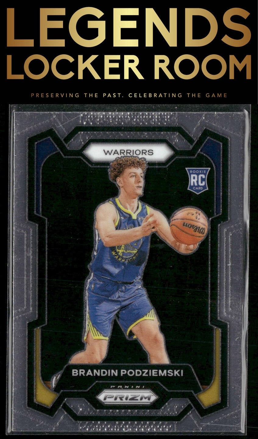 2023-24 Panini Prizm #147 Brandin Podziemski