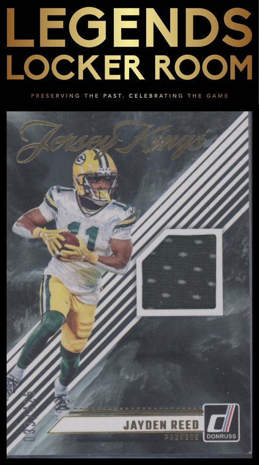 2024 Donruss #JK-JRE Jayden Reed Jersey Kings #/425