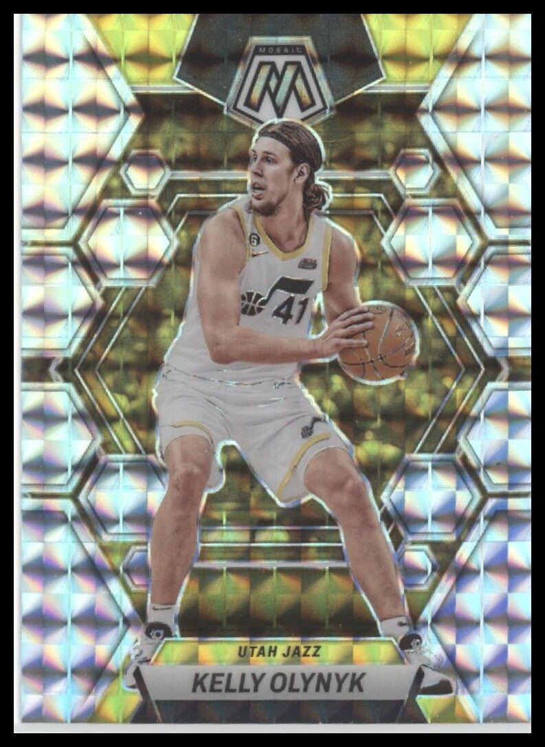2022-23 Panini Mosaic #62 Kelly Olynyk Silver