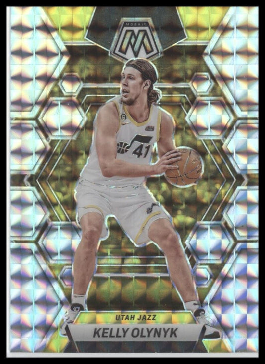 2022-23 Panini Mosaic #62 Kelly Olynyk Silver