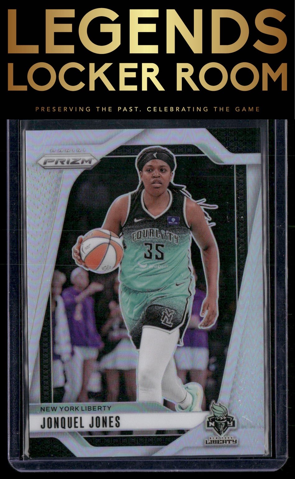 2024 Panini Prizm WNBA #14 Jonquel Jones Silver Prizms
