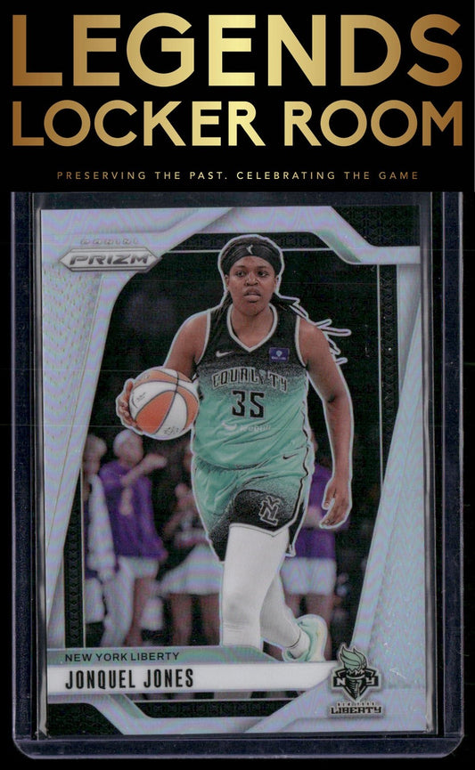 2024 Panini Prizm WNBA #14 Jonquel Jones Silver Prizms