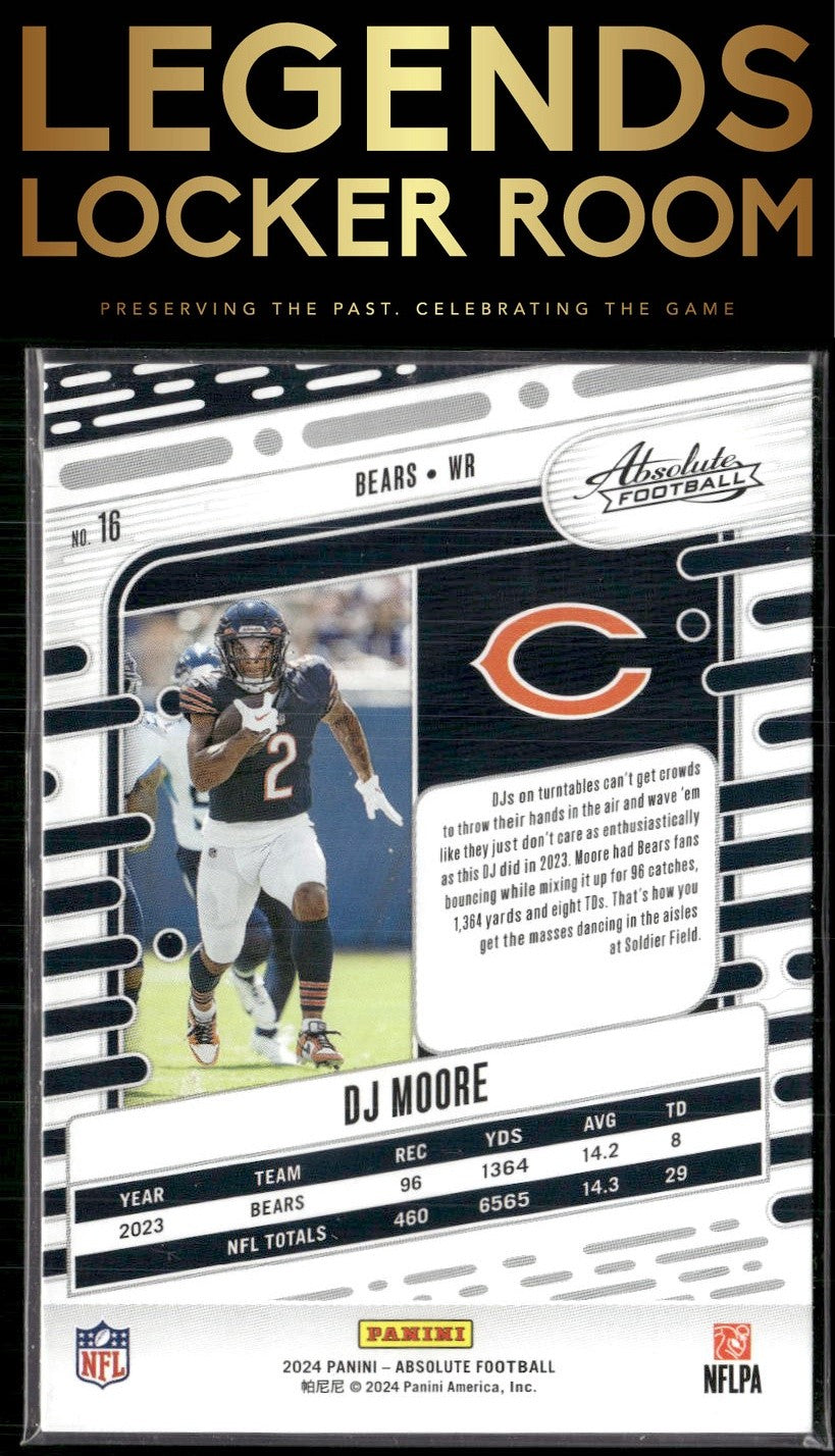 2024 Panini Absolute #16 DJ Moore