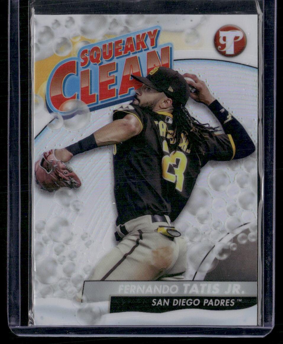 2024 Topps Pristine #SQ-5 Fernando Tatis Jr. Squeaky Clean