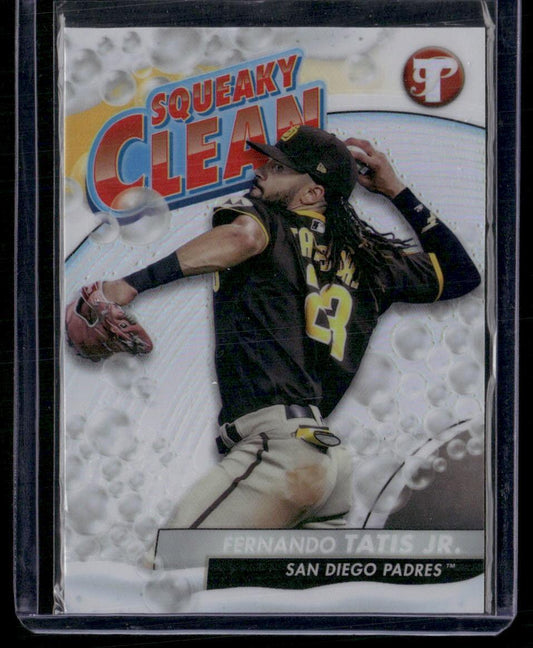 2024 Topps Pristine #SQ-5 Fernando Tatis Jr. Squeaky Clean