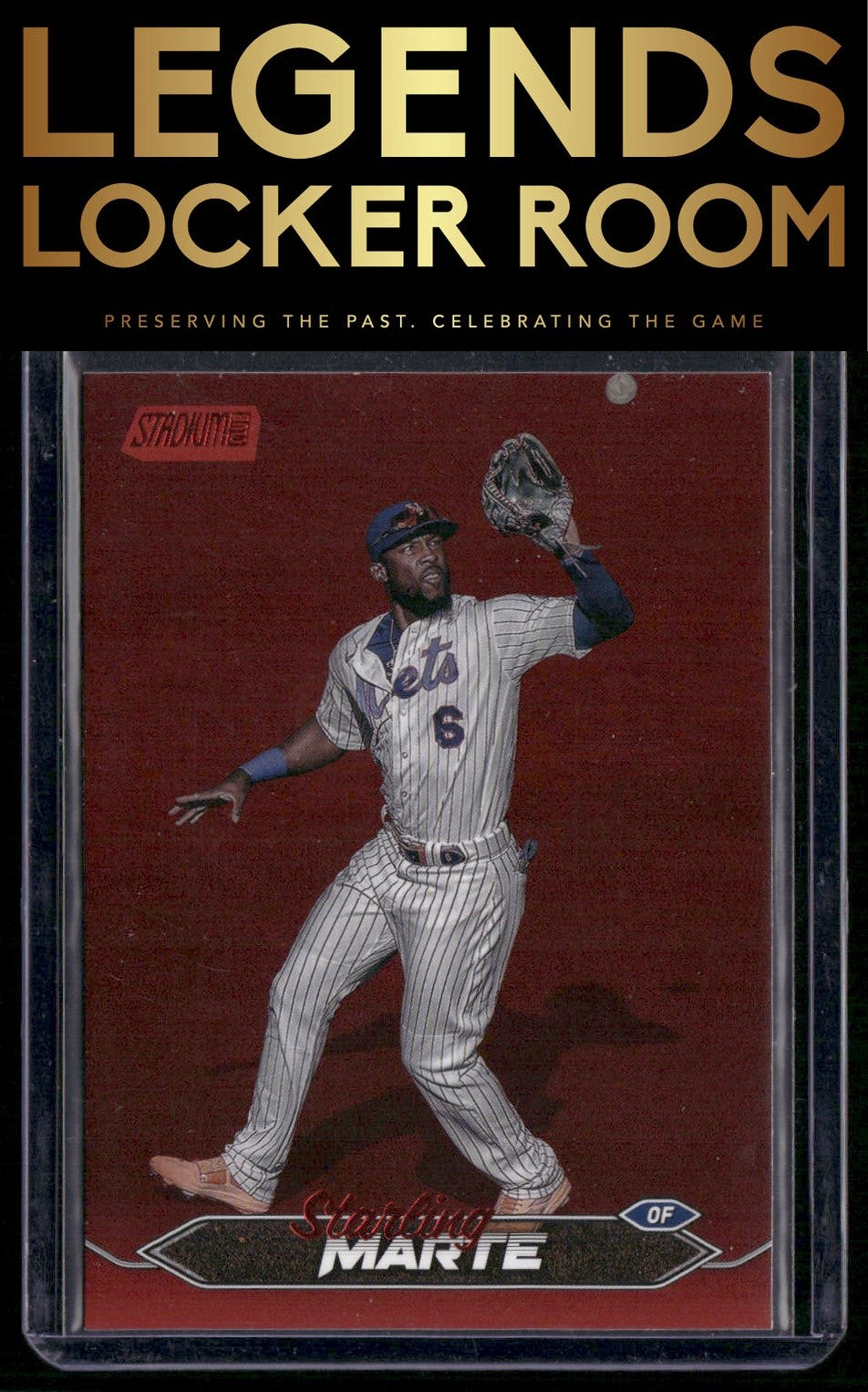 2024 Stadium Club #131 Starling Marte Red Foil