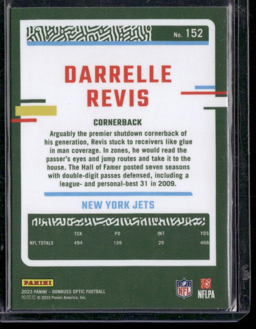 2023 Donruss Optic #152 Darrelle Revis