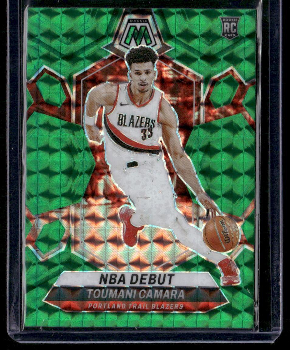 2023-24 Panini Mosaic #270 Toumani Camara Green