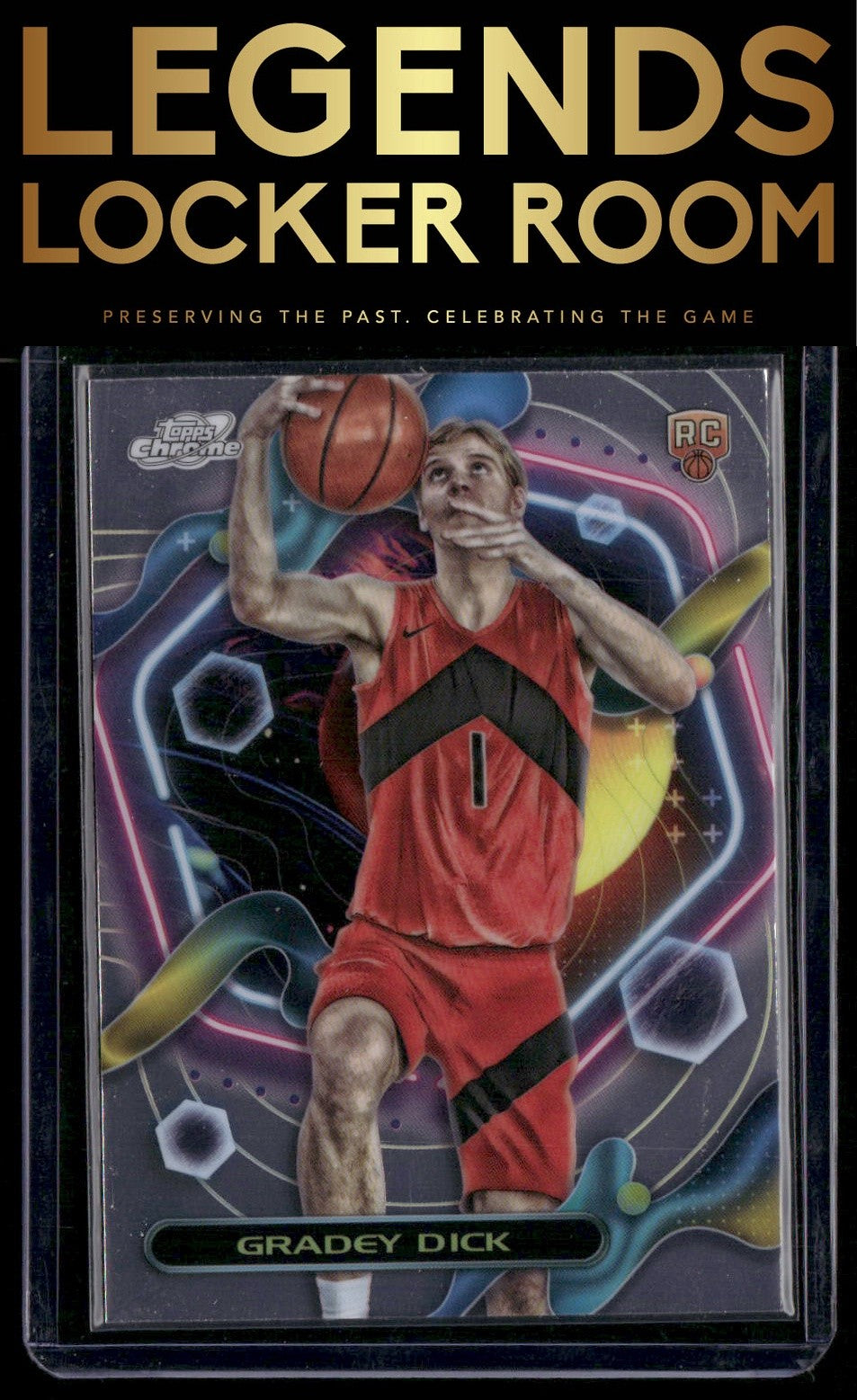 2023-24 Topps Chrome Cosmic #162 Gradey Dick