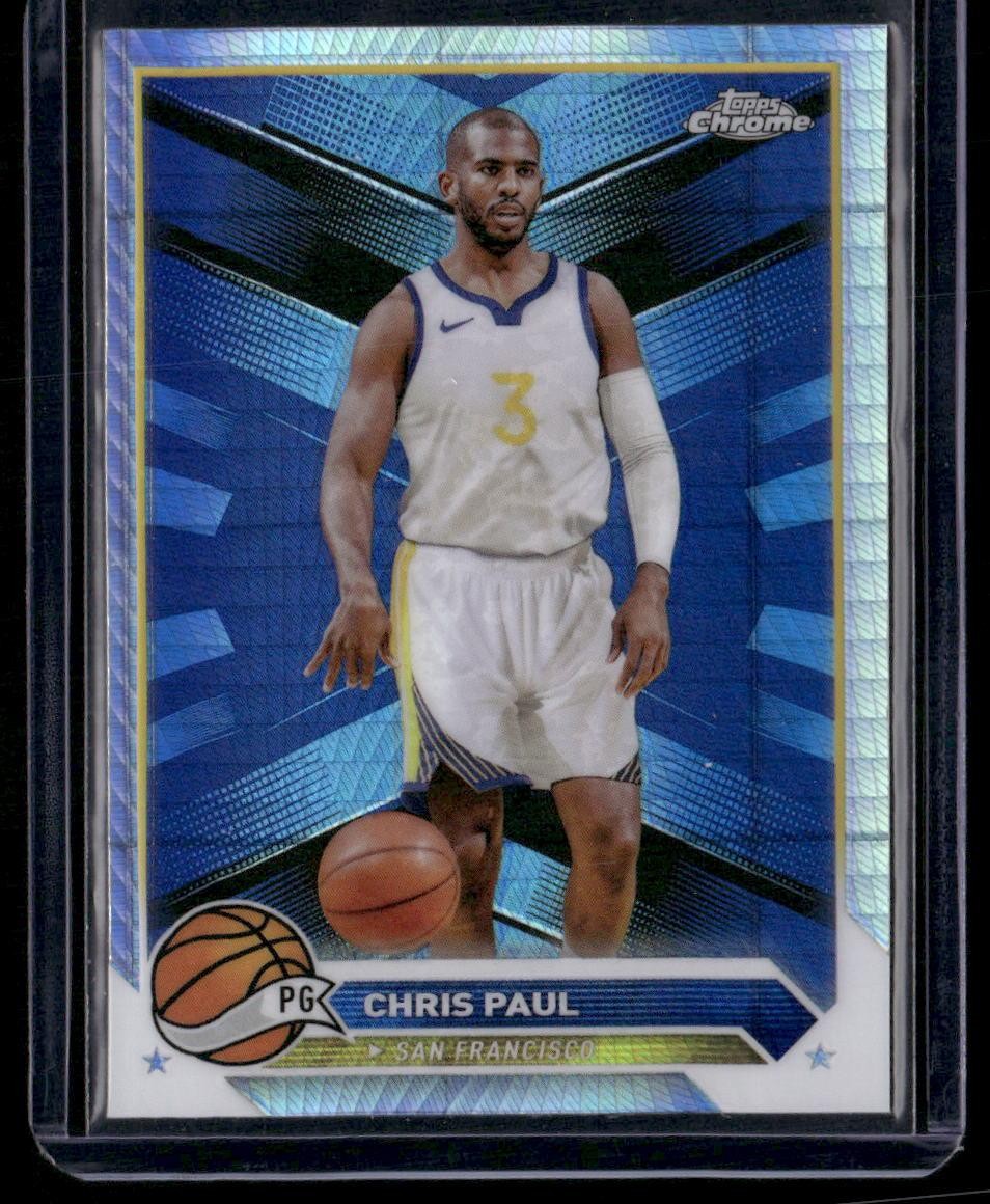 2023-24 Topps Chrome #187 Chris Paul Prism Refractors