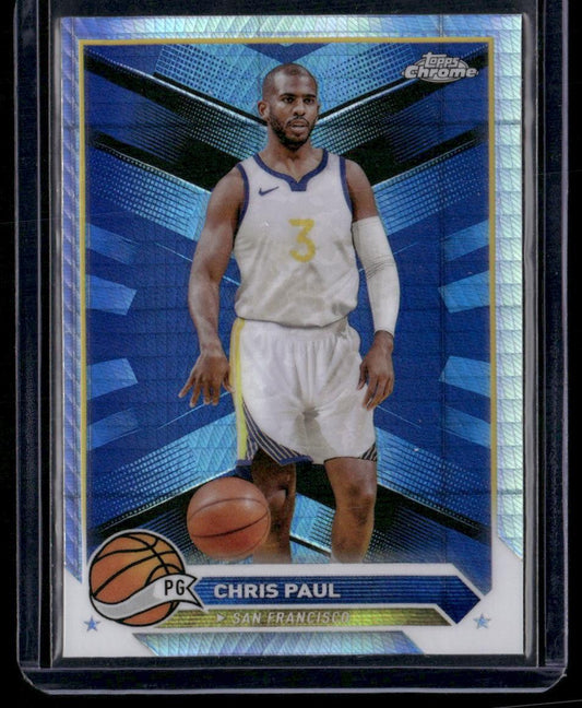 2023-24 Topps Chrome #187 Chris Paul Prism Refractors
