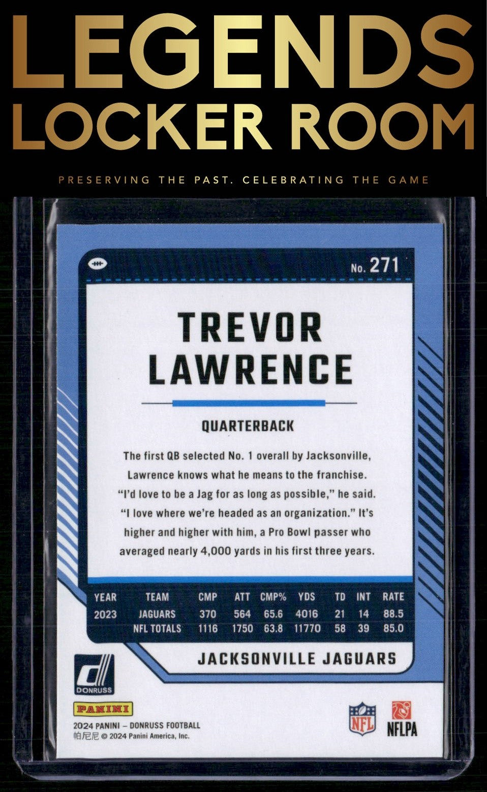 2024 Donruss #271 Trevor Lawrence