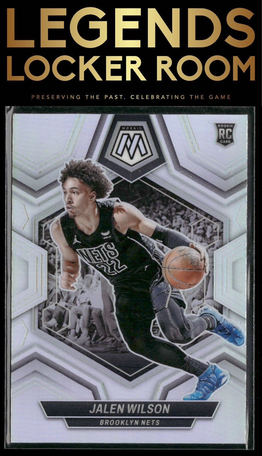 2023-24 Panini Mosaic #203 Jalen Wilson Silver