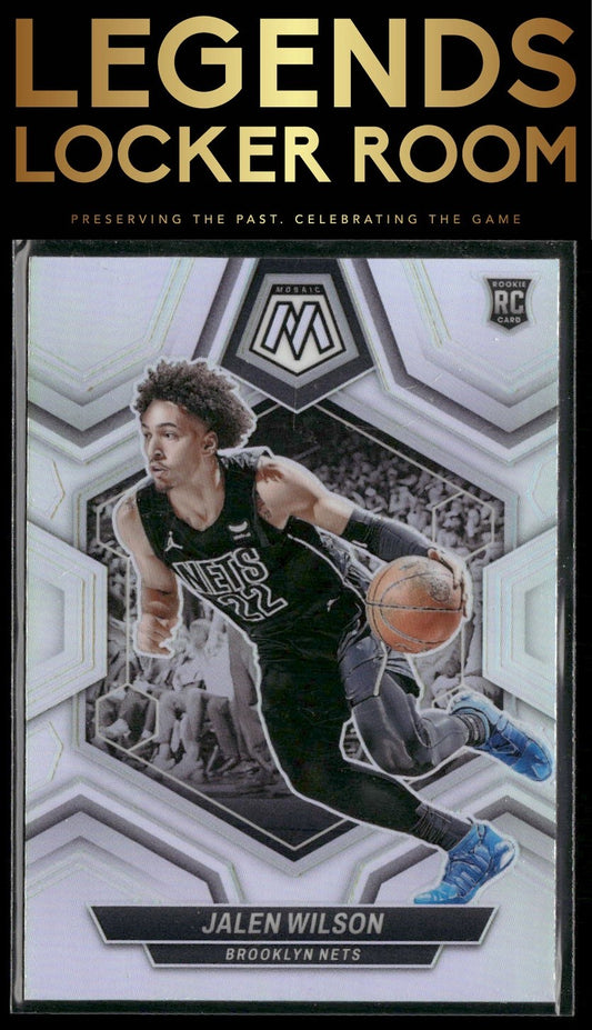 2023-24 Panini Mosaic #203 Jalen Wilson Silver