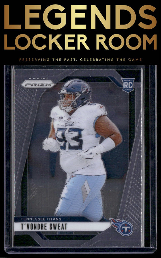 2024 Panini Prizm #394 T'Vondre Sweat