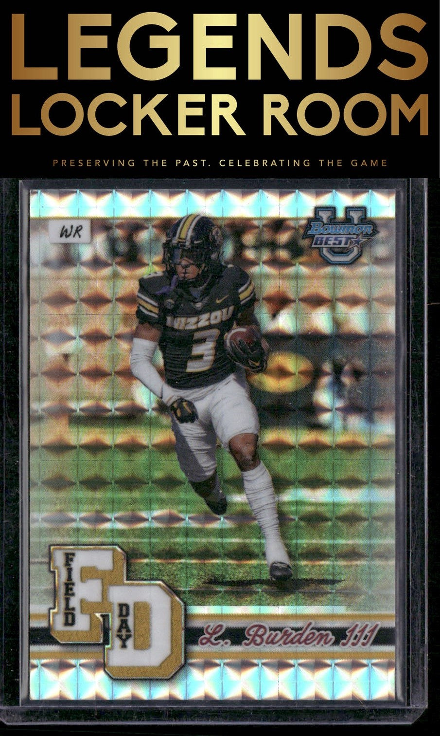 2024 Bowman University Best Luther Burden III Field Day Geometric