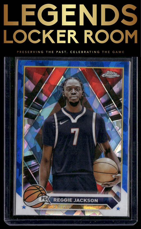 2023-24 Topps Chrome Sapphire Edition #168 Reggie Jackson
