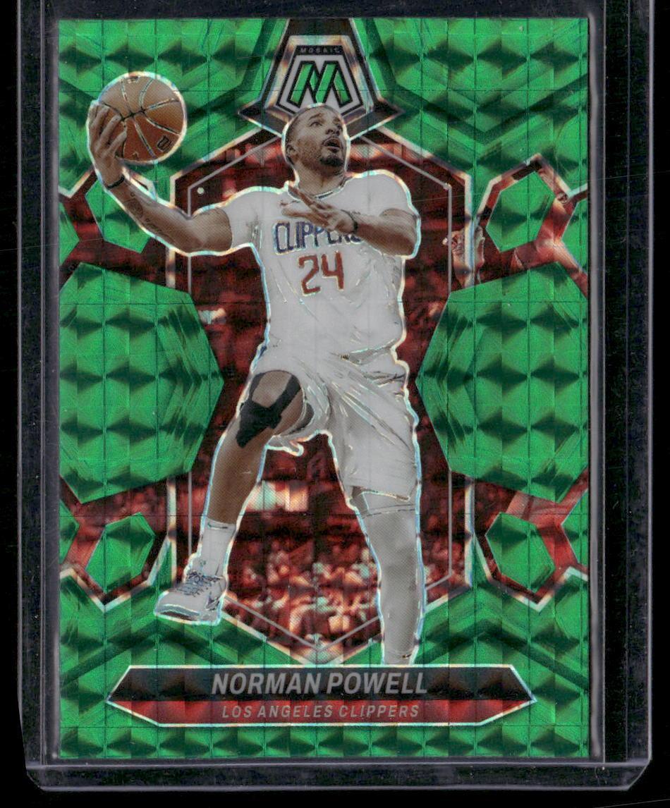2023-24 Panini Mosaic #138 Norman Powell Green